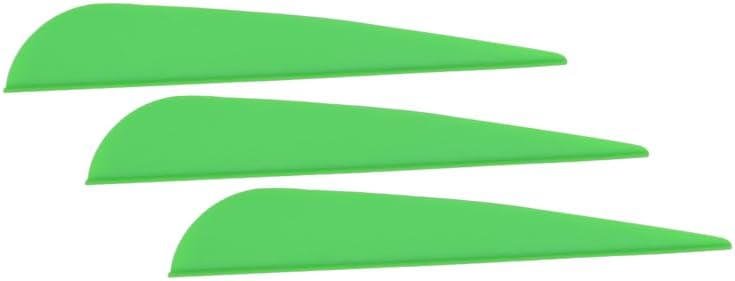 TY Archery 4 Inch Archery Fletches Plastic TPU Fletching Vanes Feathers Vane DIY for Archery Arrows Carbon Arrow Hunting Target Shooting - Pack of 50 - Image 3